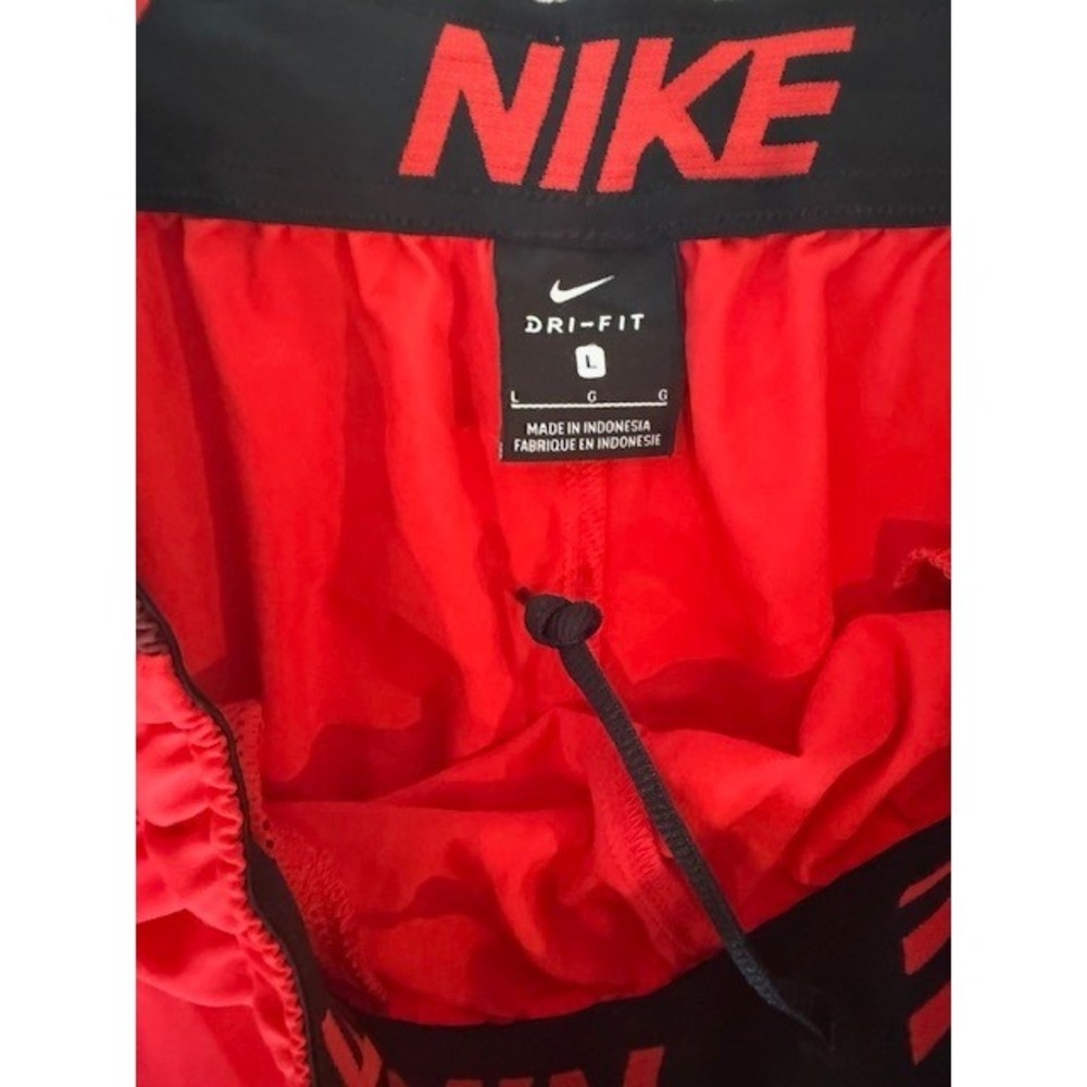 Nike Dri-FIT Athletic Training Shorts Red Burgundy Gym‎ Activewear Womens